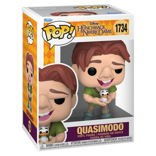 POP figure Disney the Hunchback of Notre Dame Quasimodo with Bird