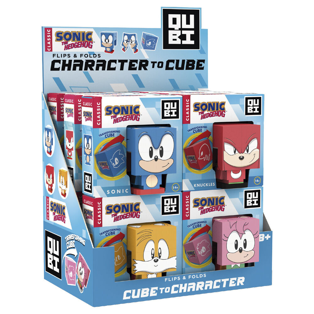 Sonic The Hedgehog assorted Cube Qubi Nerdscape