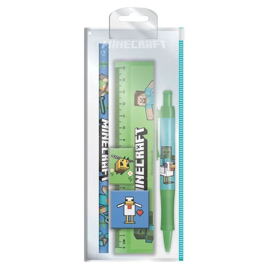 Minecraft stationery set Nerdscape