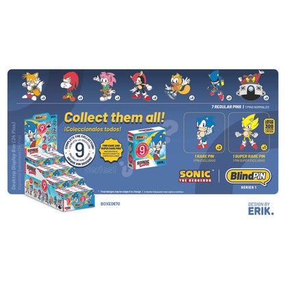 Sonic the Hedgehog pin mystery collectible BlindPIN Nerdscape