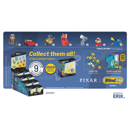 Disney Pixar pin mystery collectible BlindPIN Nerdscape