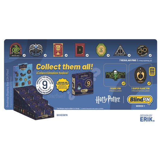 Harry Potter pin mystery collectible BlindPIN Nerdscape