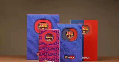 F.C. Barcelona A6 notebook Nerdscape