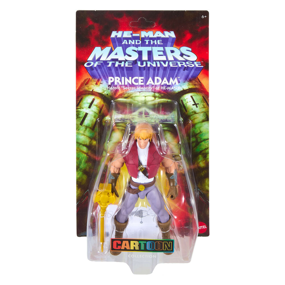 Master of the Universe Cartoon Collection Origins Prince Adam figure 14cm Nerdscape