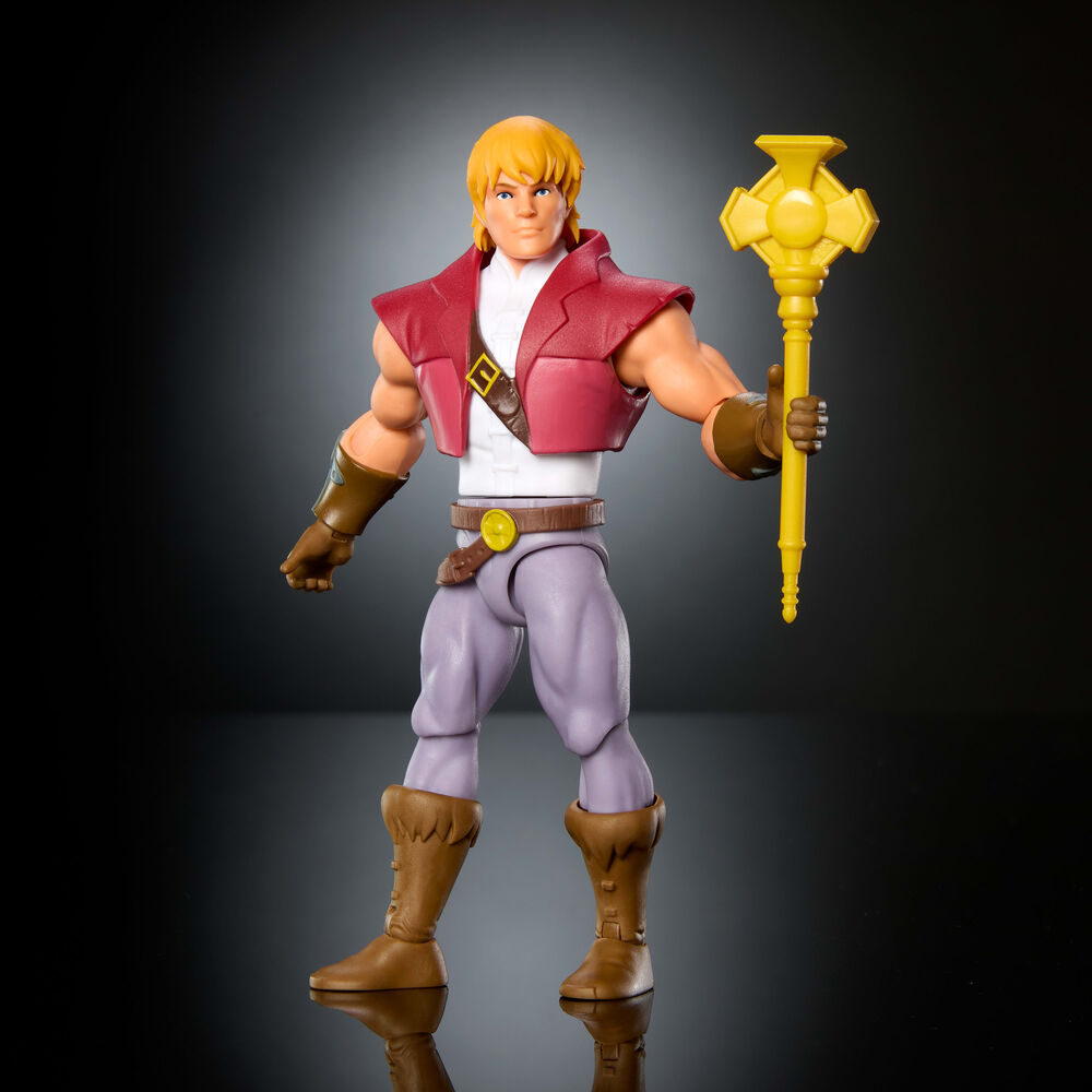 Master of the Universe Cartoon Collection Origins Prince Adam figure 14cm Nerdscape