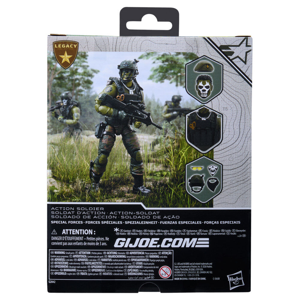 G.I. Joe Classified Series Legacy Collection Action Soldier figure 15cm