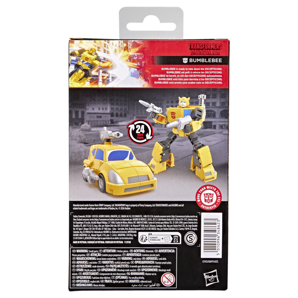Transformers Studio Series - Transformers Devastation Deluxe Class Bumblebee figure 10,5cm
