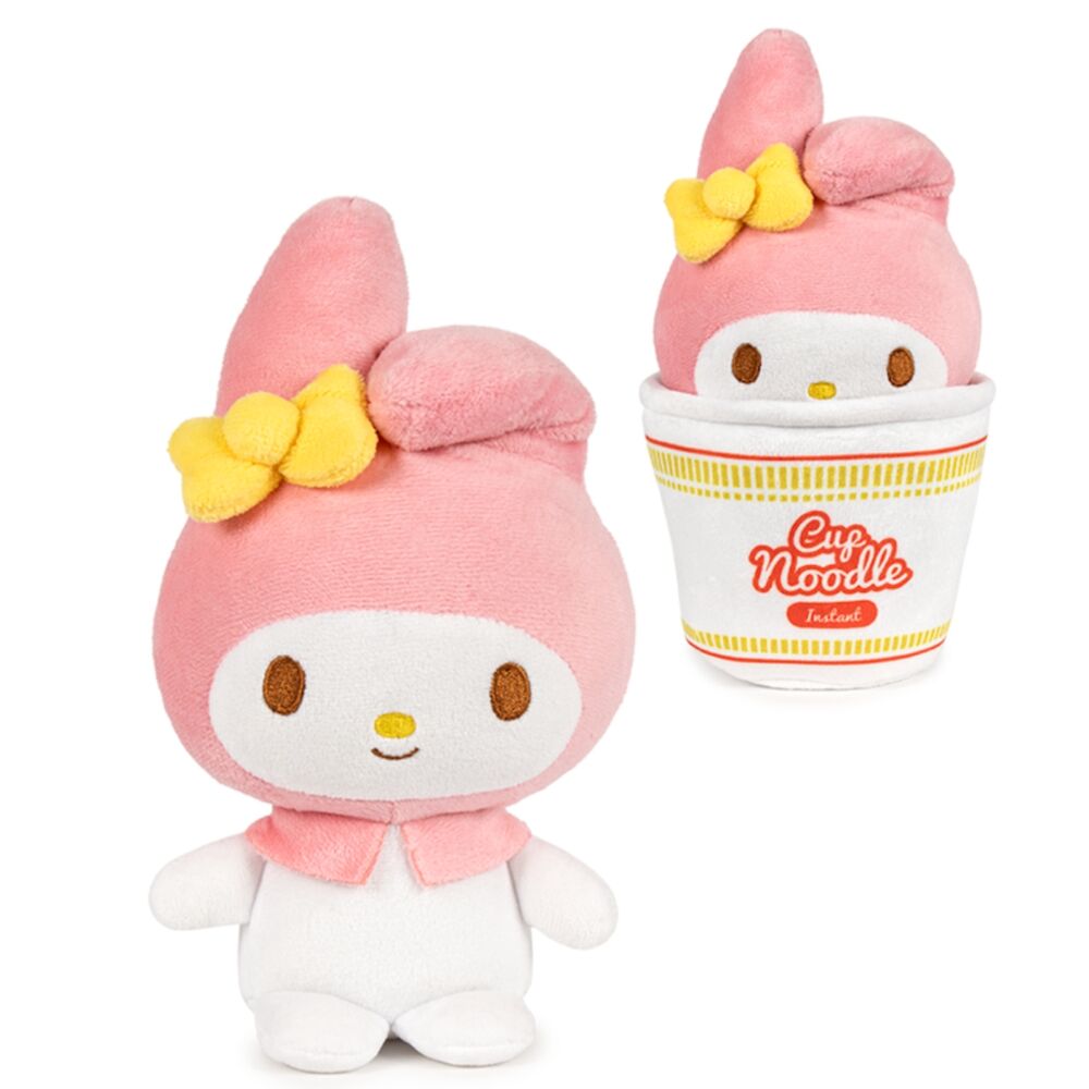 Hello Kitty & Friends Cup Noodles assorted plush toy 16cm Nerdscape