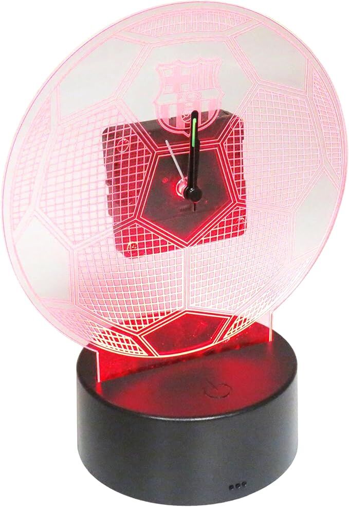 F.C. Barcelona LED methacrylate clock Nerdscape