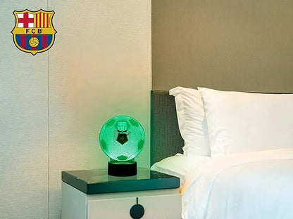 F.C. Barcelona LED methacrylate clock Nerdscape