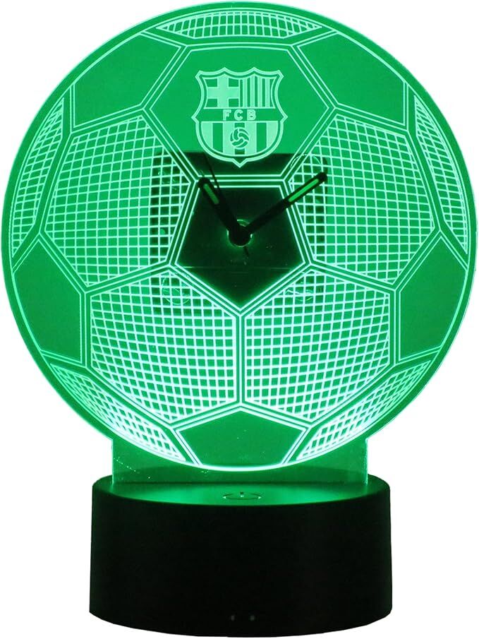 F.C. Barcelona LED methacrylate clock Nerdscape