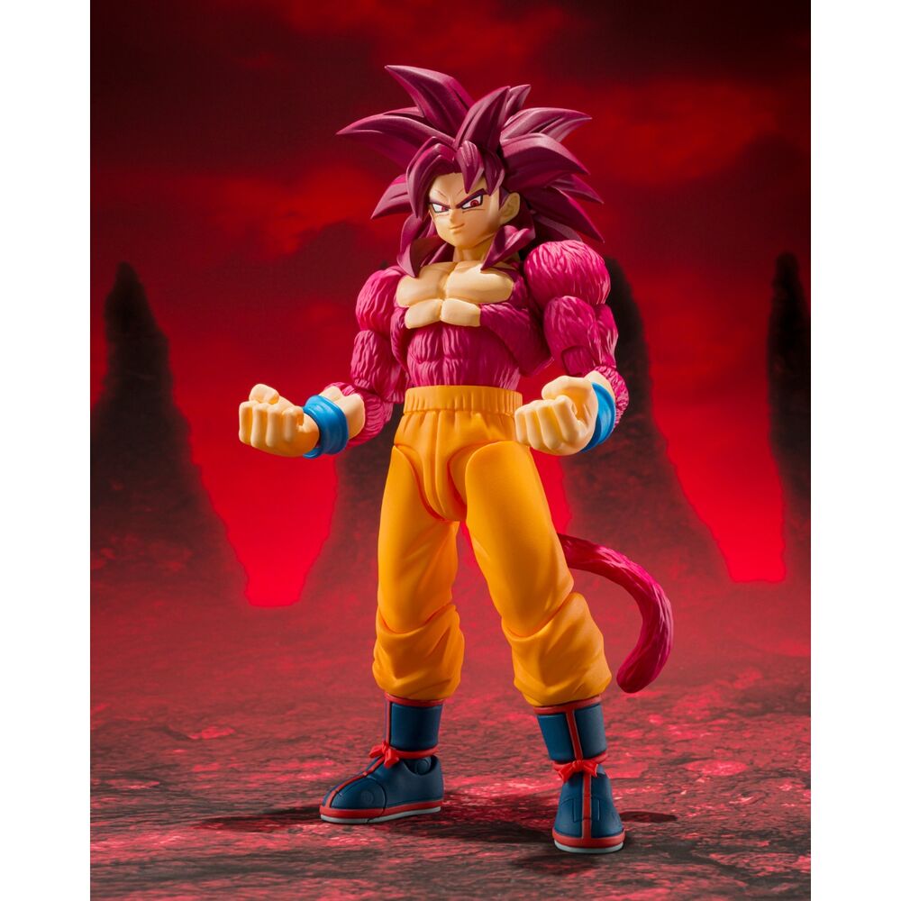 Dragon Ball Super Saiyan 4 Son Goku Daima figure 14.5cm