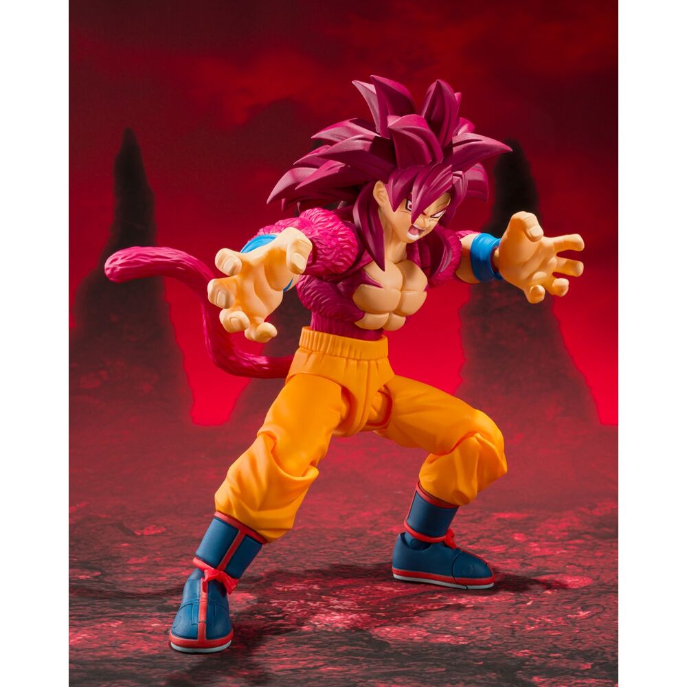 Dragon Ball Super Saiyan 4 Son Goku Daima figure 14.5cm