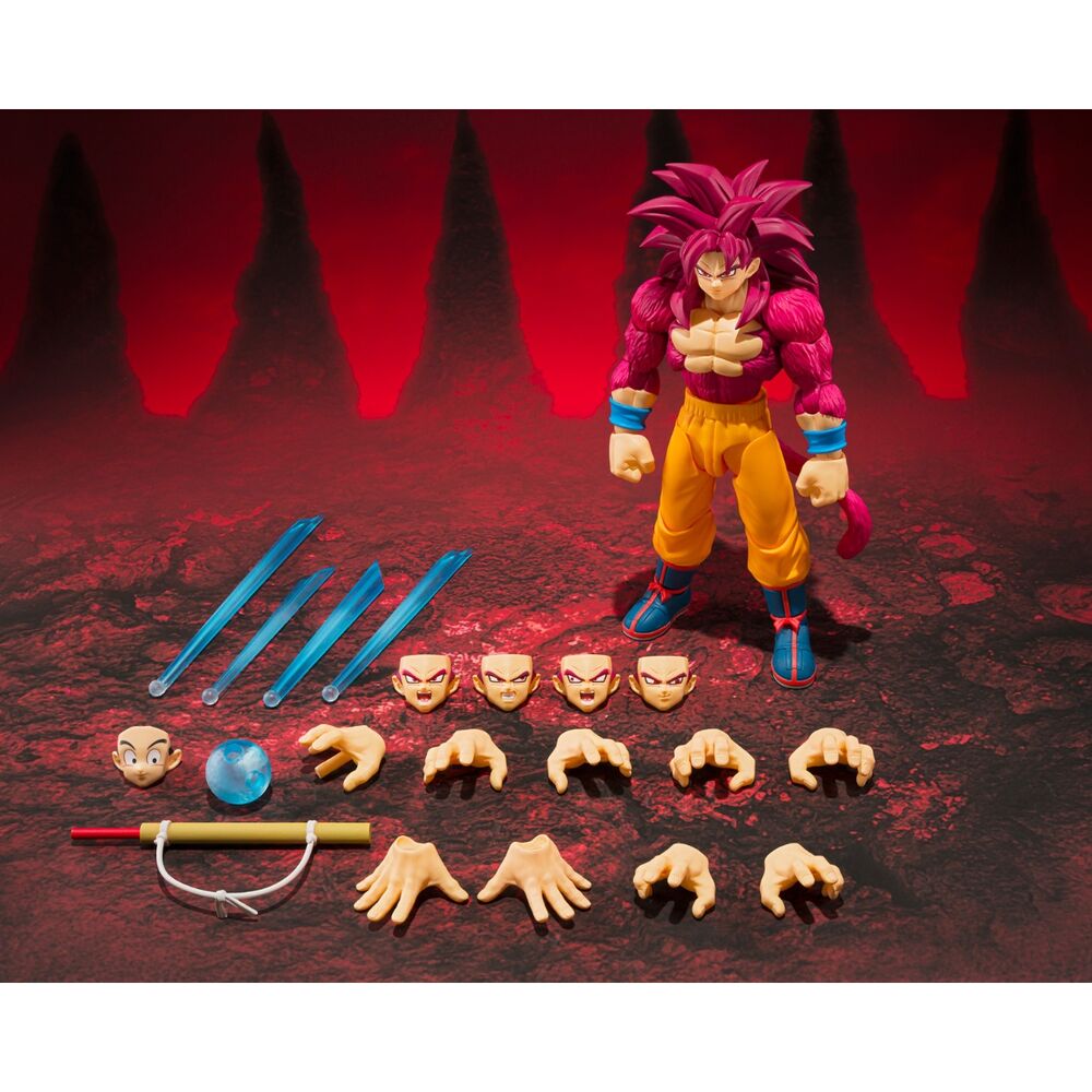 Dragon Ball Super Saiyan 4 Son Goku Daima figure 14.5cm
