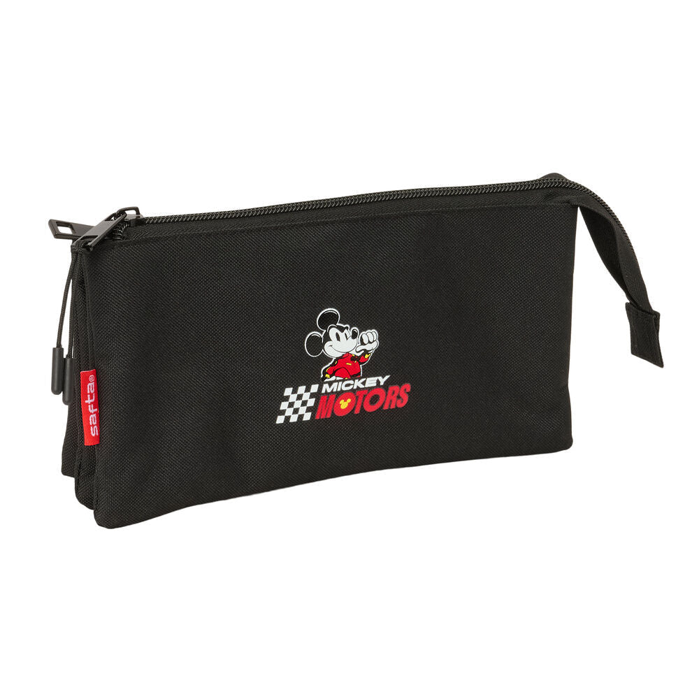 Disney Mickey Racing triple pencil case Nerdscape
