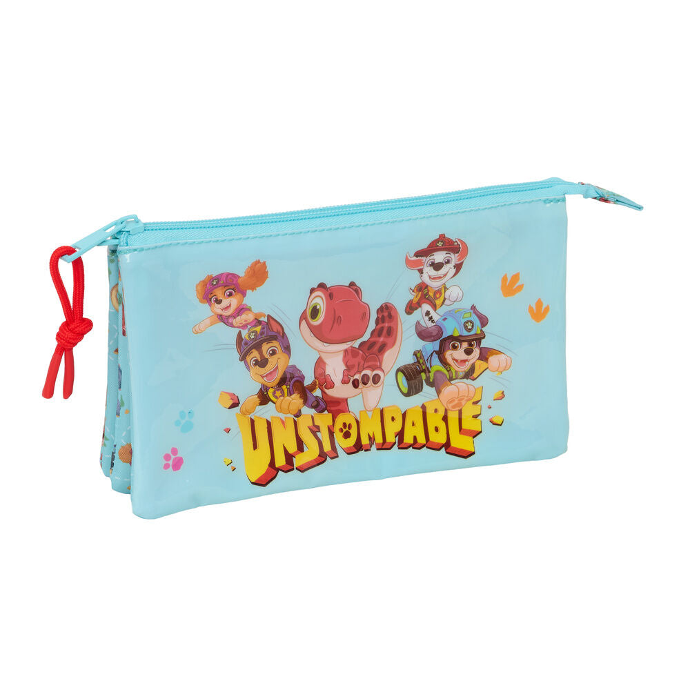 Paw Patrol Dino Rescue triple pencil case Nerdscape