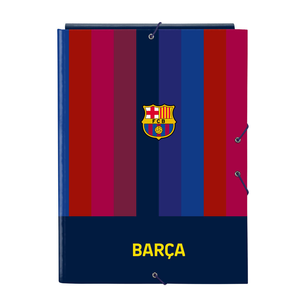 F.C. Barcelona 26/27 A4 cardboard binder with flaps Nerdscape