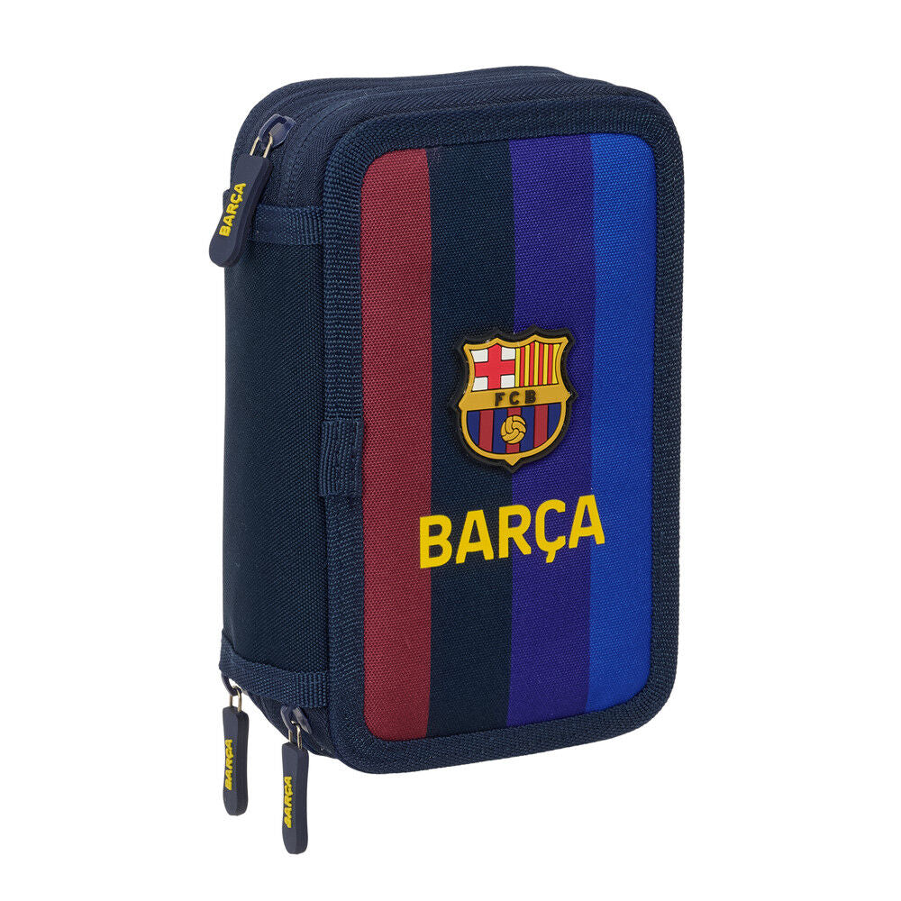 F.C. Barcelona 26/27 triple pencil case 37pzs Nerdscape