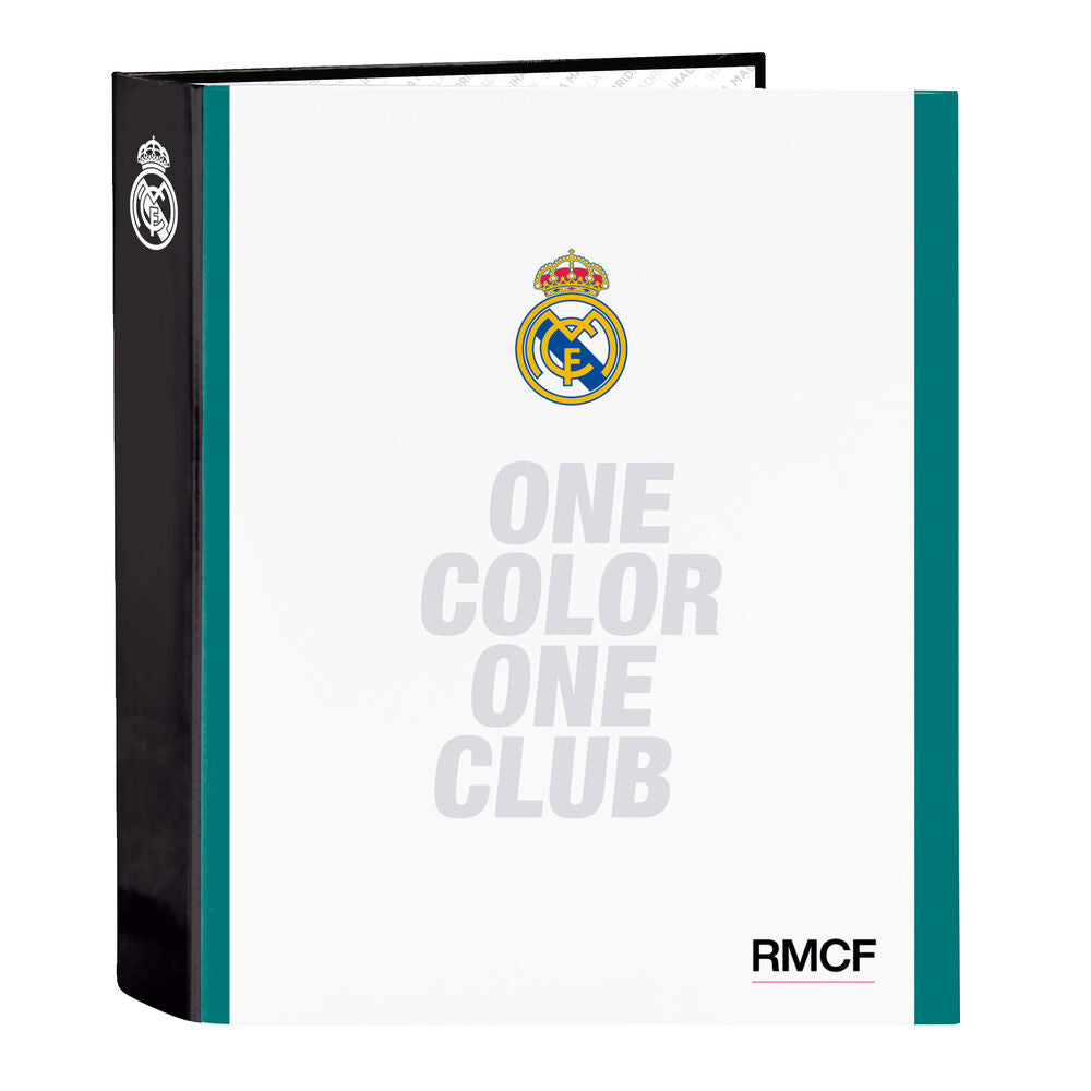 Real Madrid 26/27 A4 cardboard 4 rings binder Nerdscape