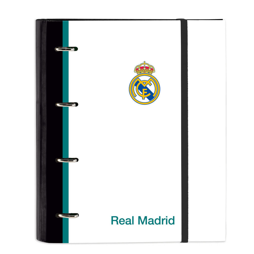 Real Madrid 26/27 A4 cardboard 4 rings binder with sheets Nerdscape