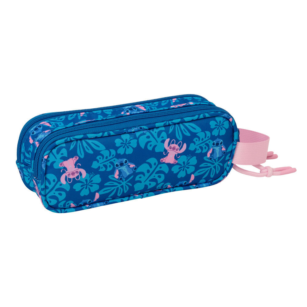 Disney Stitch & Angel double pencil case