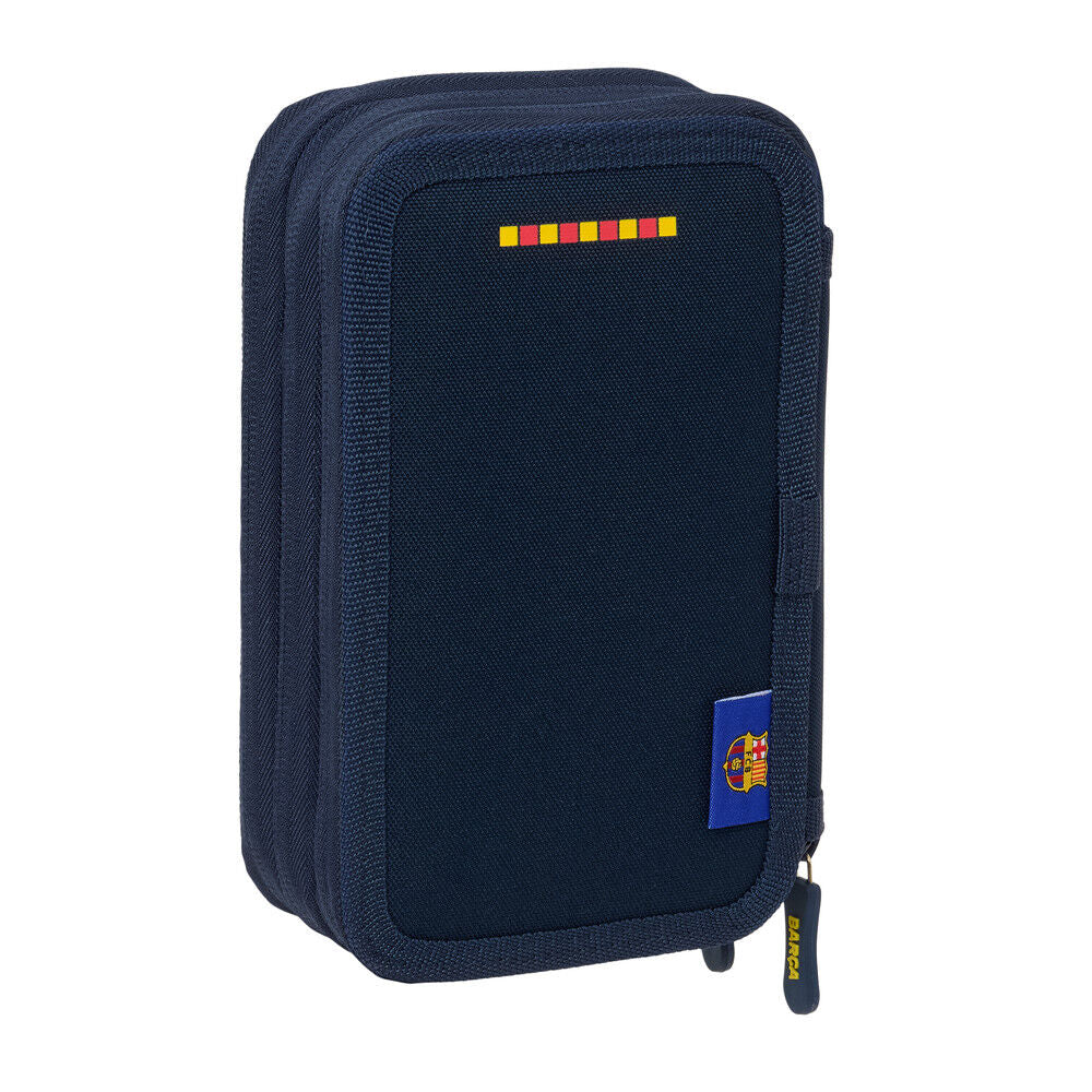 F.C. Barcelona 26/27 triple pencil case 37pzs Nerdscape