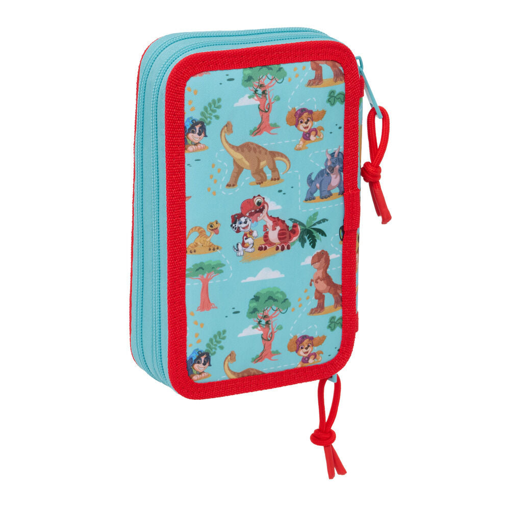 Paw Patrol Dino Rescue double pencil case 29pcs