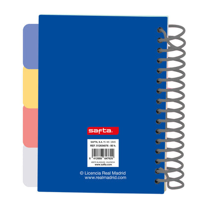 Real Madrid 26/27 A6 notebook Nerdscape