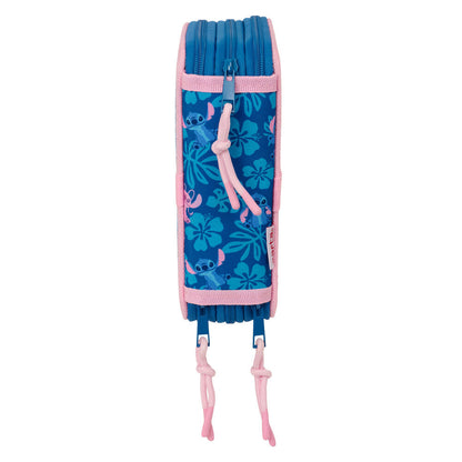 Disney Stitch & Angel triple pencil case 37pcs