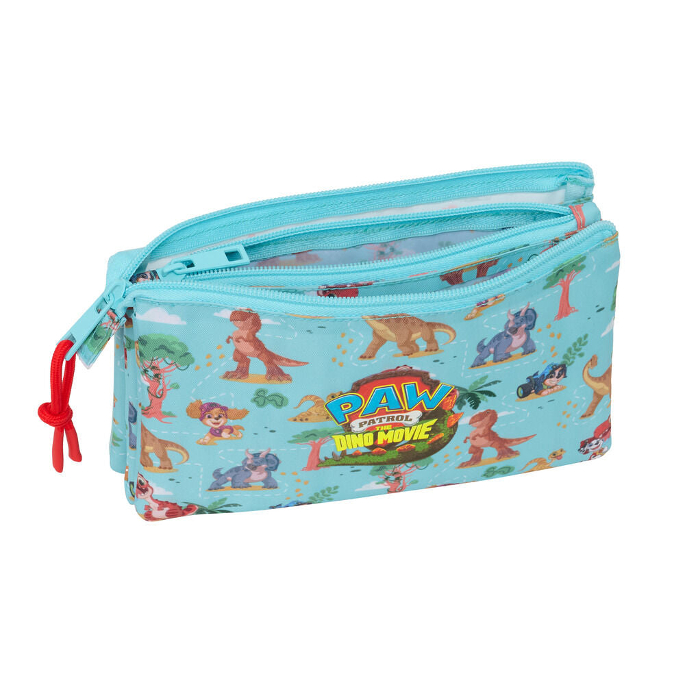 Paw Patrol Dino Rescue triple pencil case Nerdscape
