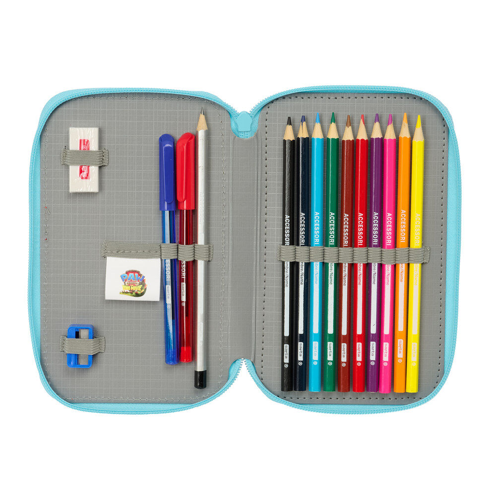 Paw Patrol Dino Rescue double pencil case 29pcs