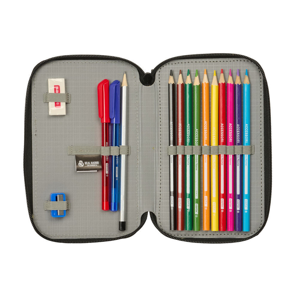 Real Madrid 26/27 double pencil case 29pzs Nerdscape