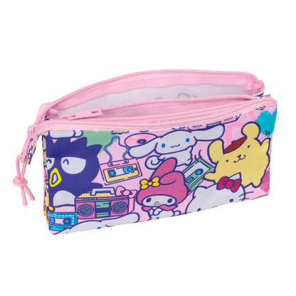 Hello Kitty & Friends triple pencil case