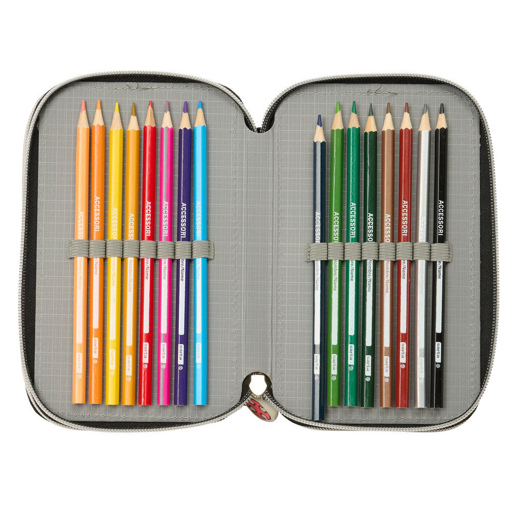 Masters of the Universe triple pencil case 37pcs