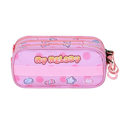 Hello Kitty My Melody triple pencil case Nerdscape