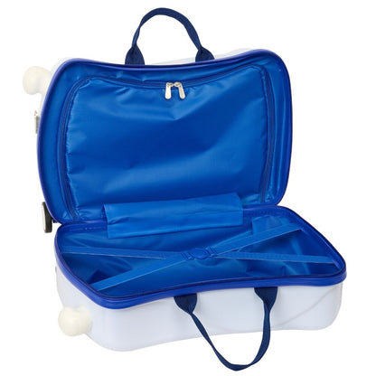 Real Madrid 26/27 ABS trolley suitcase 44cm Nerdscape