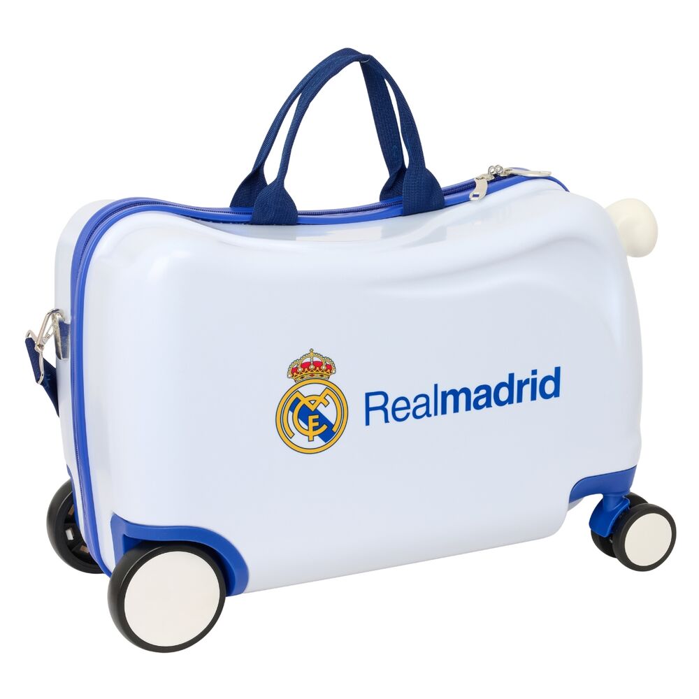 Real Madrid 26/27 ABS trolley suitcase 44cm Nerdscape