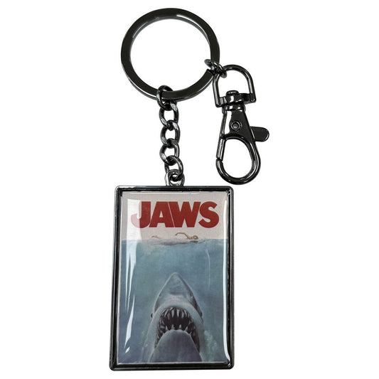 Jaws Poster metal keychain