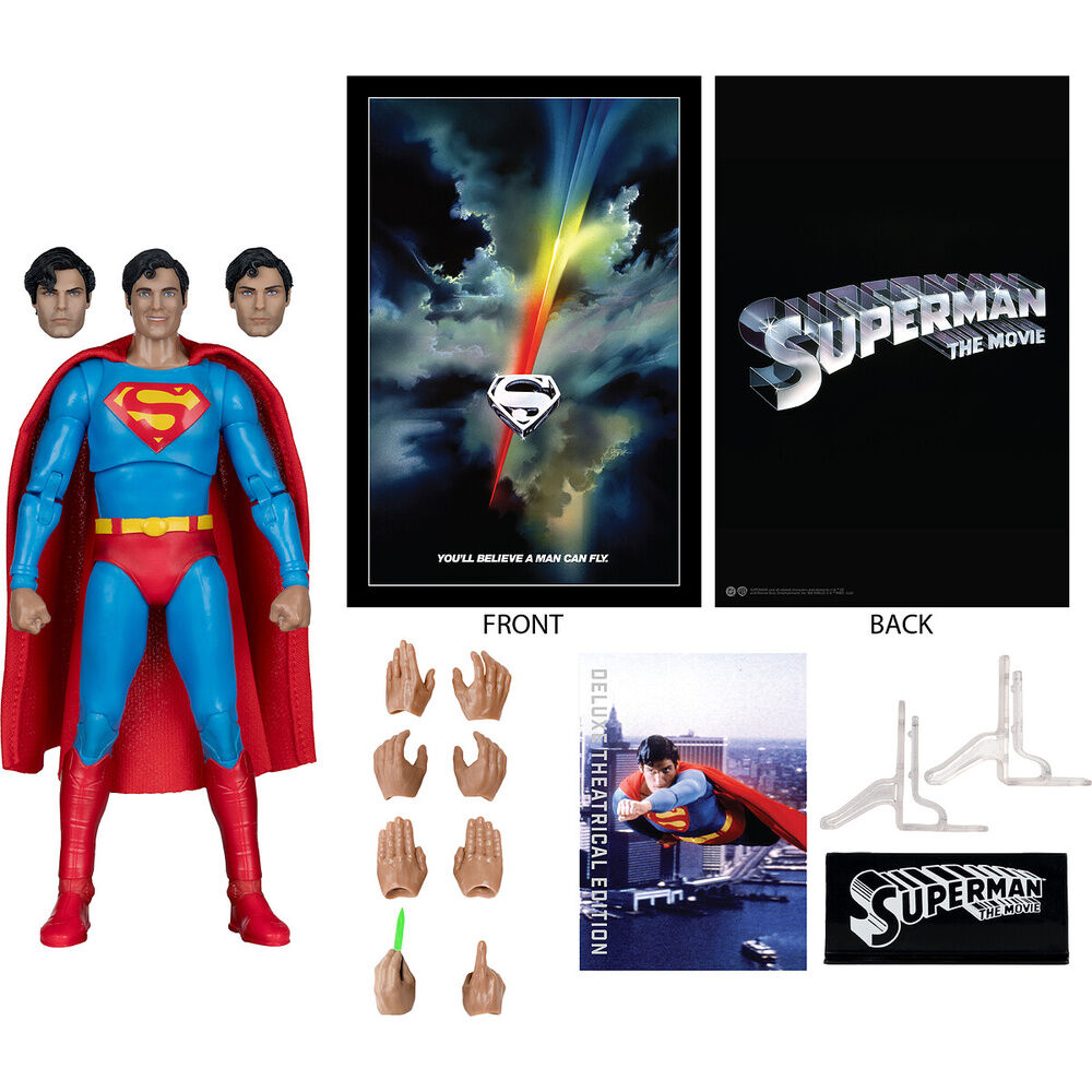 DC Comics Superman Deluxe Theatrical Edition - Superman figure 19cm Nerdscape