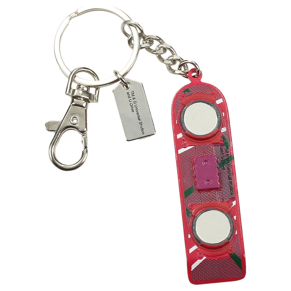 Back to the Future Marty Hoverboard keychain Nerdscape