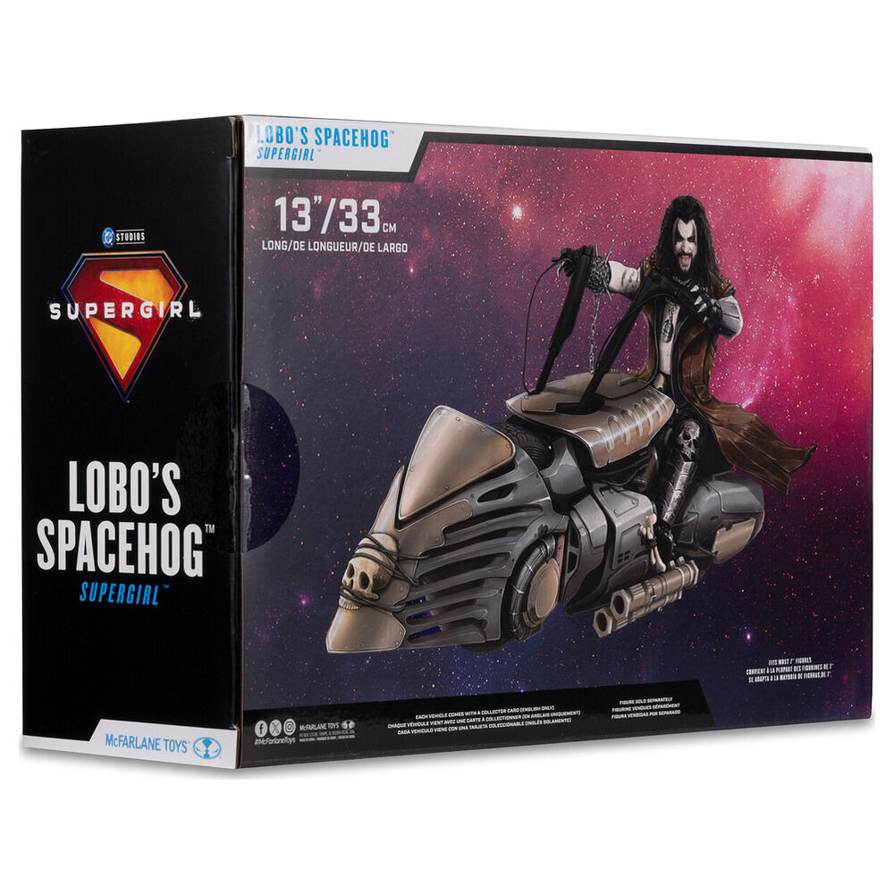 DC Comics Supergirl Lobo's Spacehog vehicle figure 33cm Nerdscape