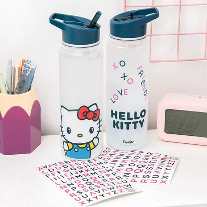 Hello Kitty bottle with stickers 650ml Nerdscape