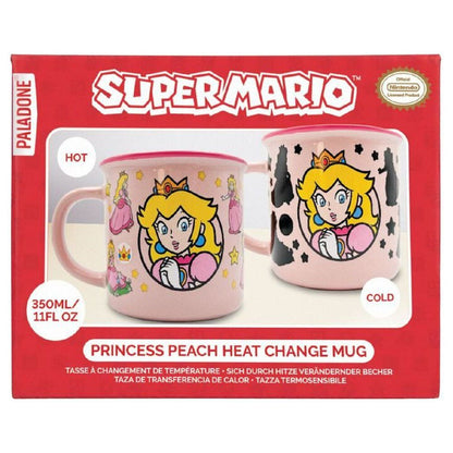 Super Mario Princess Peach heat change mug 350ml Nerdscape
