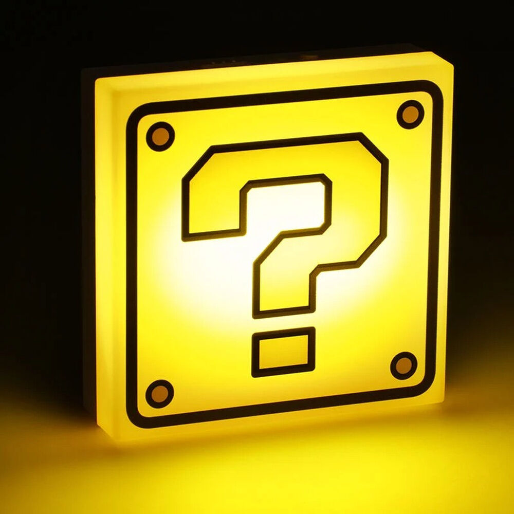 Super Mario Question Block light Nerdscape