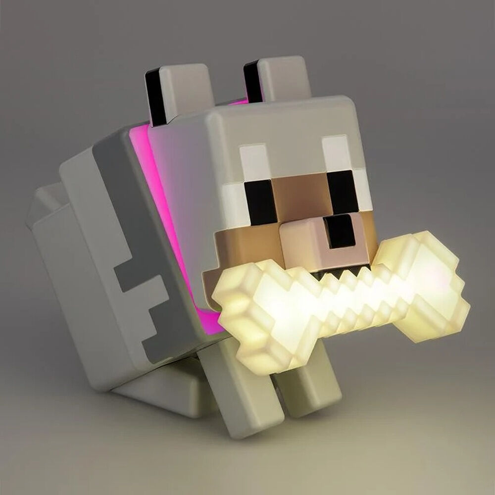 Minecraft GloBuddies Wolf light Nerdscape