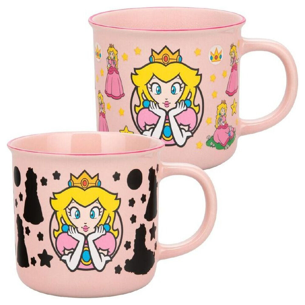 Super Mario Princess Peach heat change mug 350ml Nerdscape