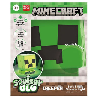 Minecraft SquishyGlo Creeper silicone light Nerdscape