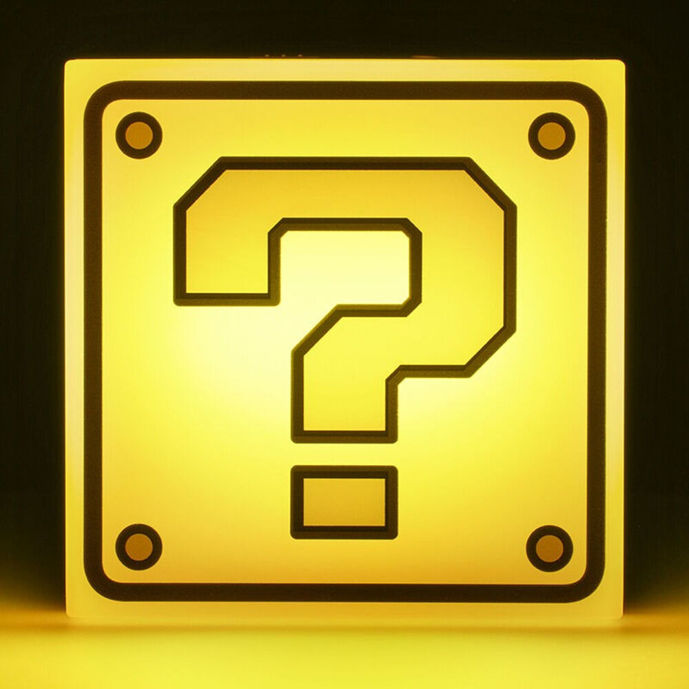 Super Mario Question Block light Nerdscape