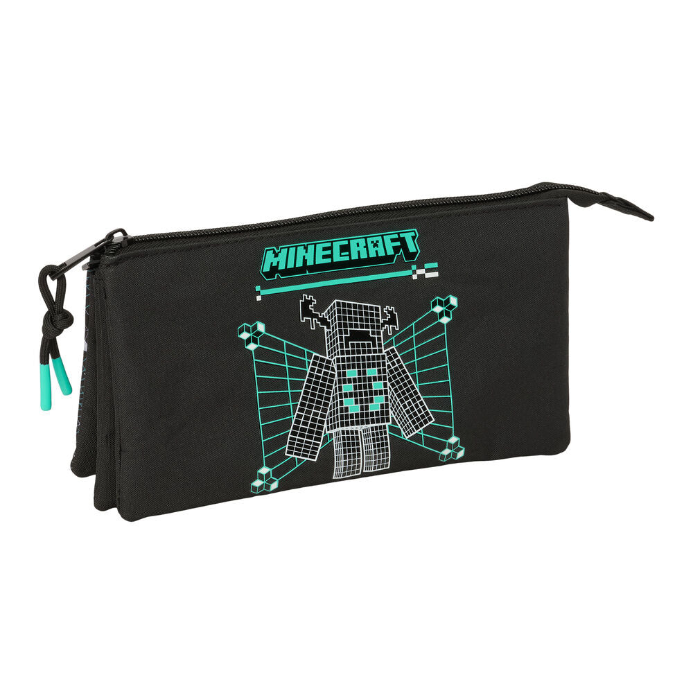 Minecraft Screen triple pencil case Nerdscape