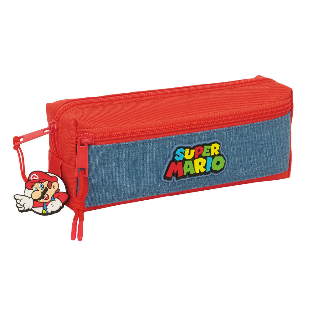 Super Mario triple pencil case Nerdscape